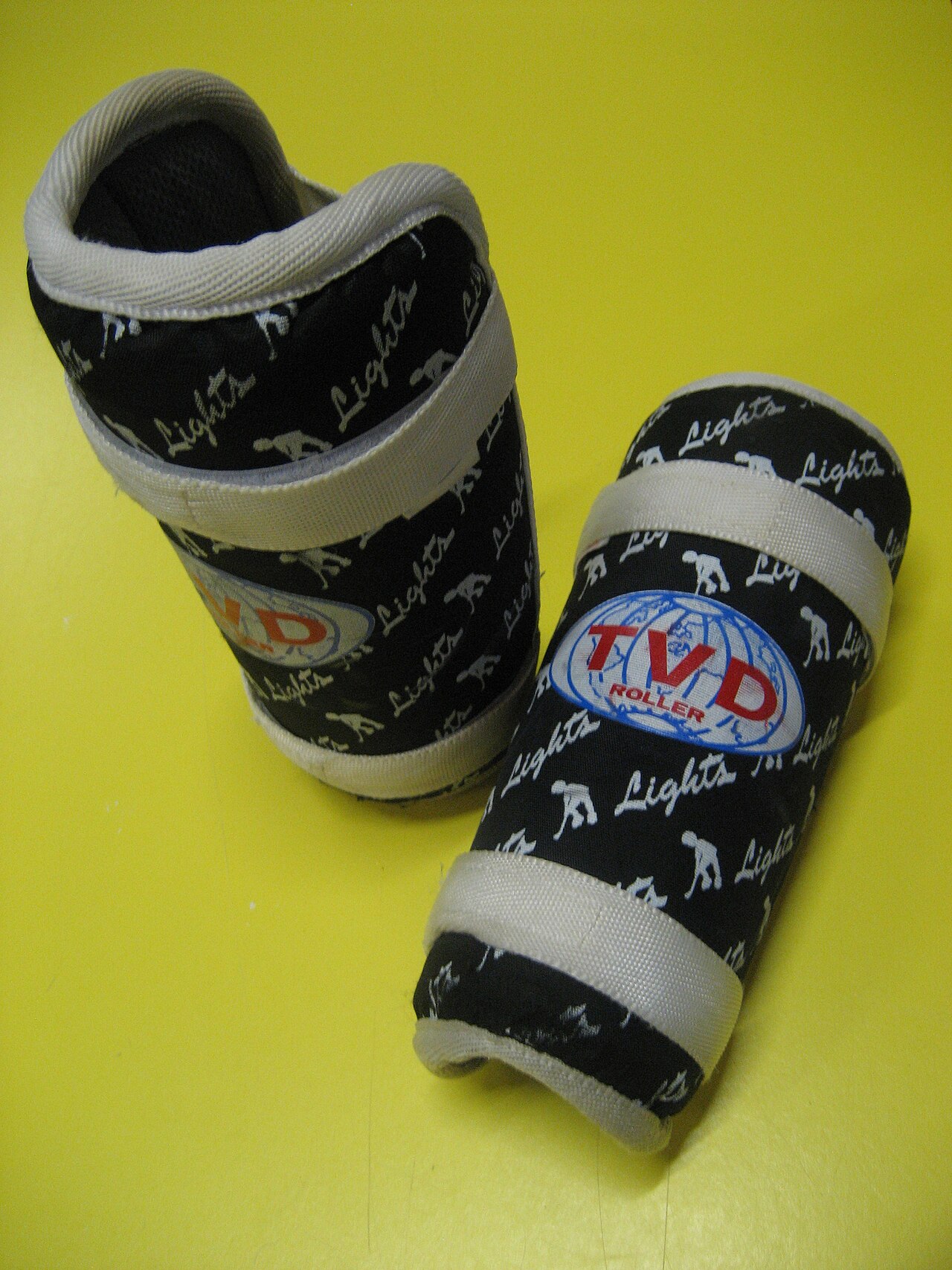 Protective material to protect floor players shins