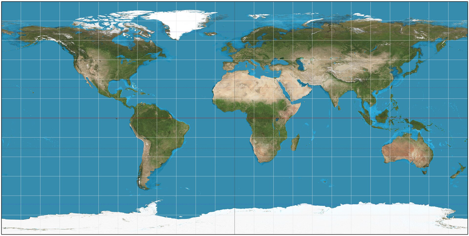 World map of rentd coverage hotspots